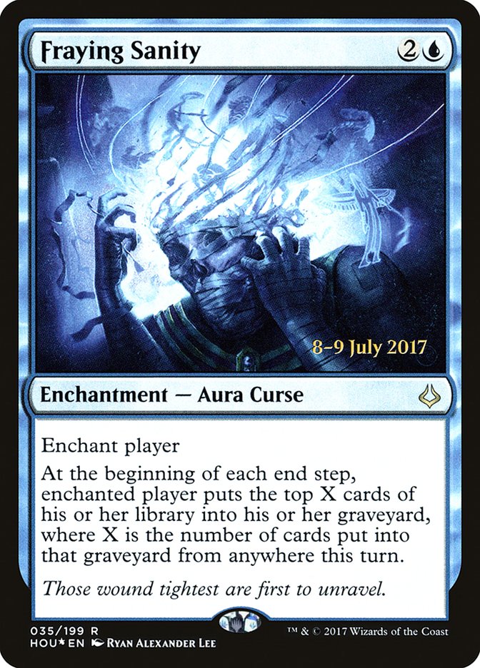 Fraying Sanity [Hour of Devastation Prerelease Promos] | Jomio and Rueliete's Cards and Comics