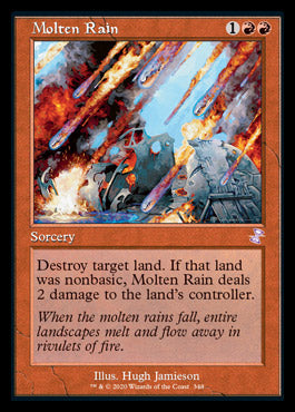 Molten Rain (Timeshifted) [Time Spiral Remastered] | Jomio and Rueliete's Cards and Comics