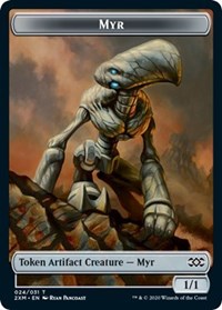 Myr (024) // Treasure Double-Sided Token [Double Masters Tokens] | Jomio and Rueliete's Cards and Comics