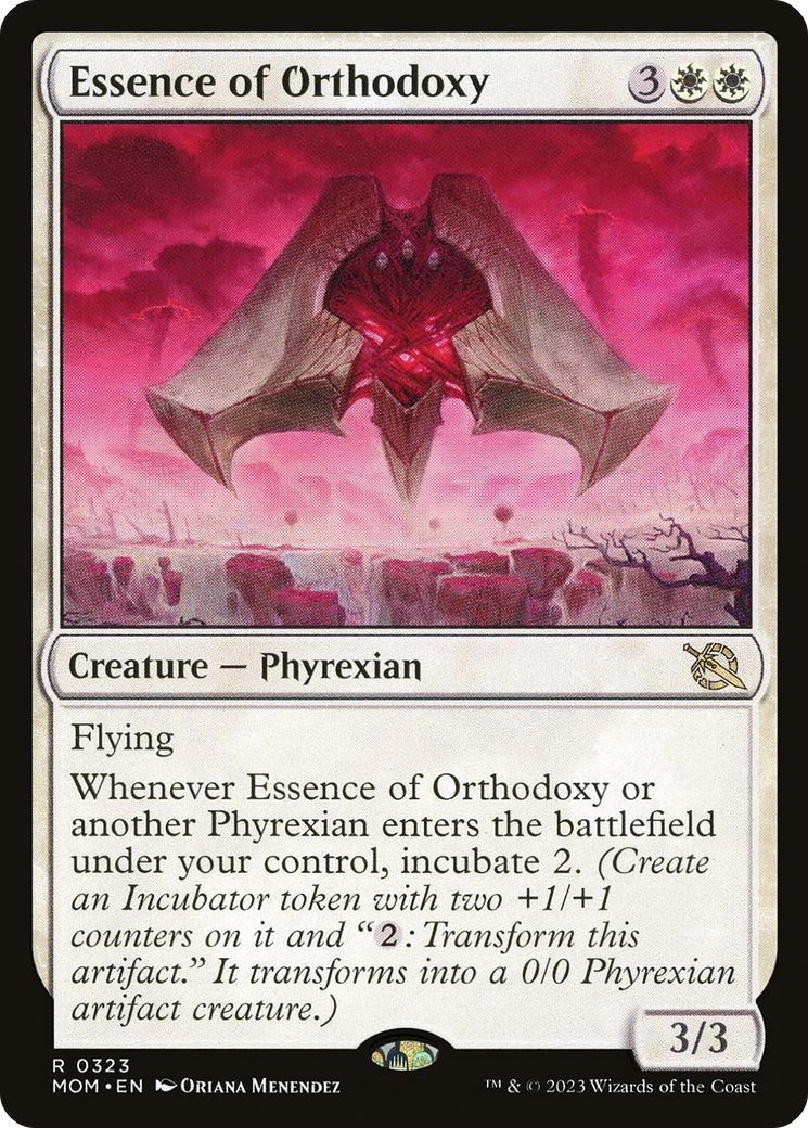 Essence of Orthodoxy [March of the Machine] | Jomio and Rueliete's Cards and Comics