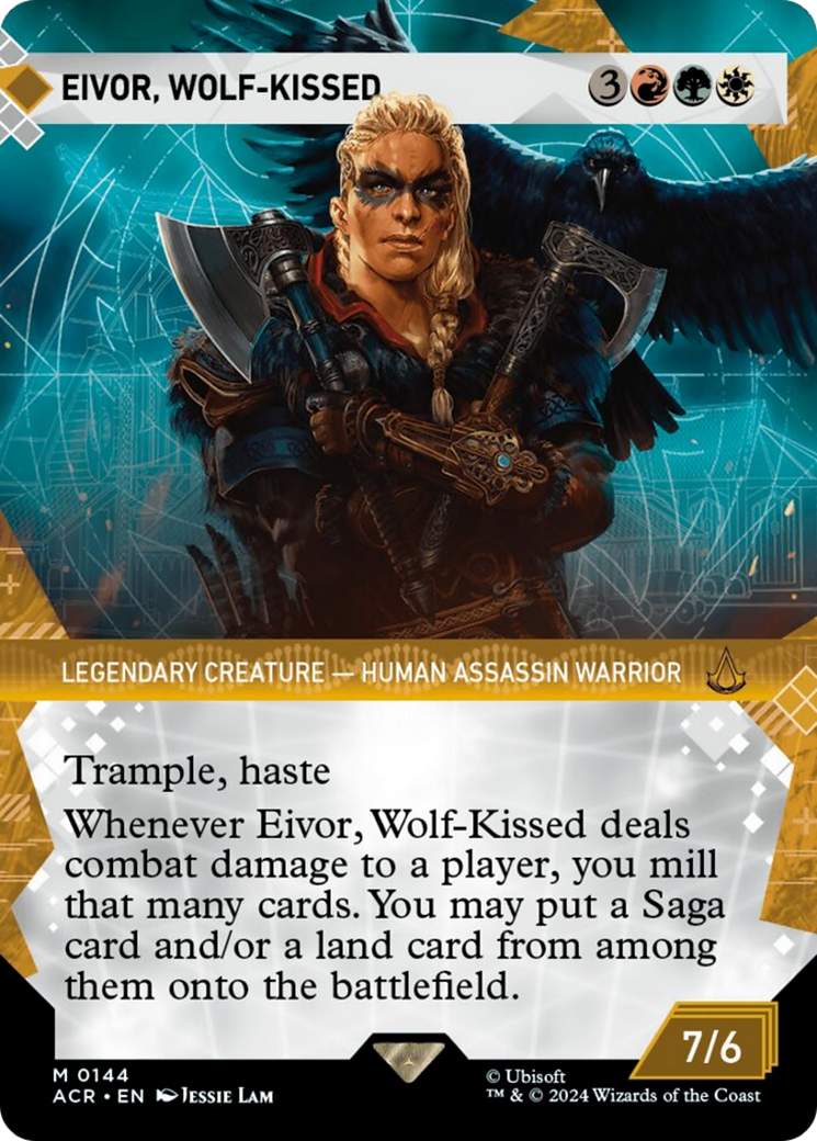 Eivor, Wolf-Kissed (Showcase) [Assassin's Creed] | Jomio and Rueliete's Cards and Comics