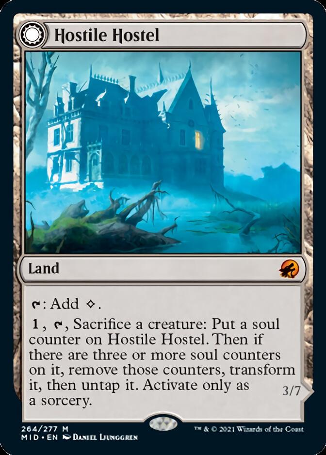 Hostile Hostel // Creeping Inn [Innistrad: Midnight Hunt] | Jomio and Rueliete's Cards and Comics