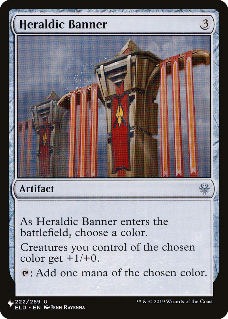 Heraldic Banner [The List] | Jomio and Rueliete's Cards and Comics