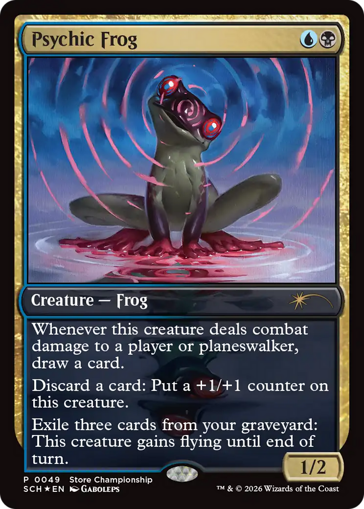 Psychic Frog [Store Championships 2026] | Jomio and Rueliete's Cards and Comics