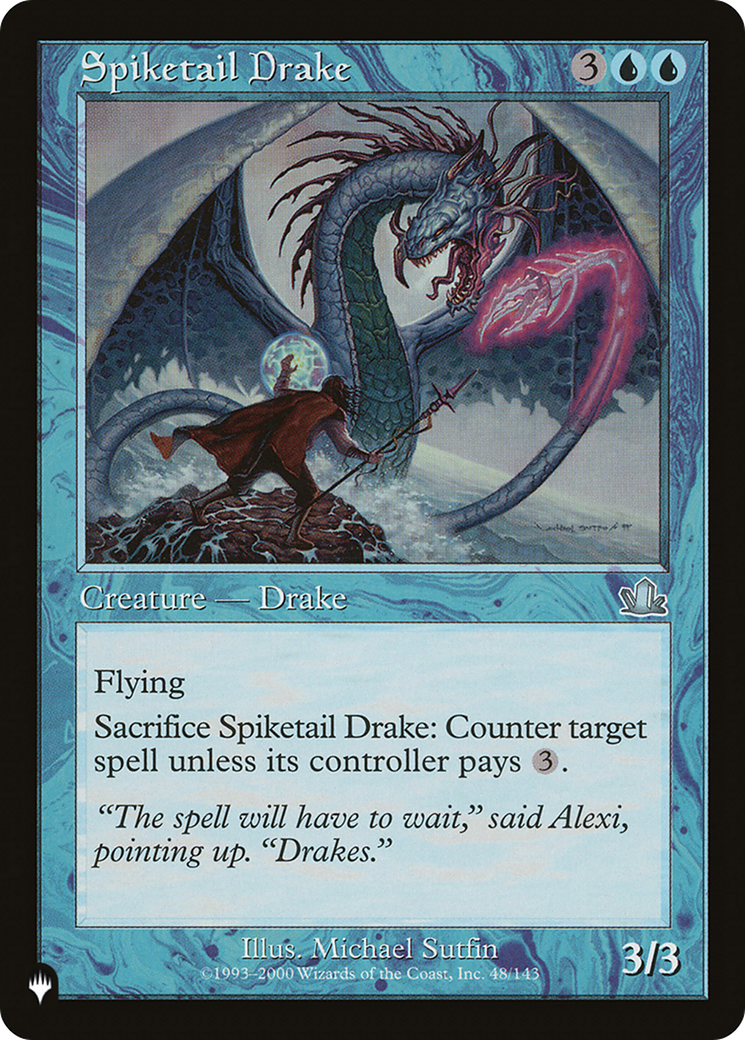Spiketail Drake [The List] | Jomio and Rueliete's Cards and Comics