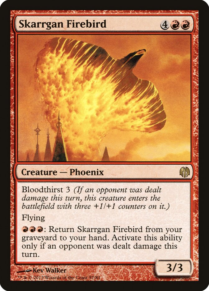 Skarrgan Firebird [Duel Decks: Heroes vs. Monsters] | Jomio and Rueliete's Cards and Comics