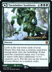 Turntimber Symbiosis // Turntimber, Serpentine Wood [Zendikar Rising Prerelease Promos] | Jomio and Rueliete's Cards and Comics