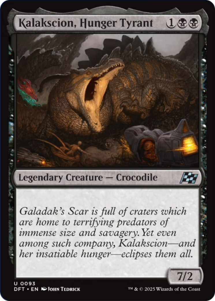 Kalakscion, Hunger Tyrant [Aetherdrift] | Jomio and Rueliete's Cards and Comics