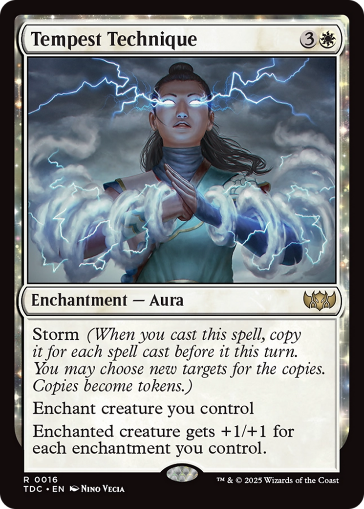 Tempest Technique [Tarkir: Dragonstorm Commander] | Jomio and Rueliete's Cards and Comics