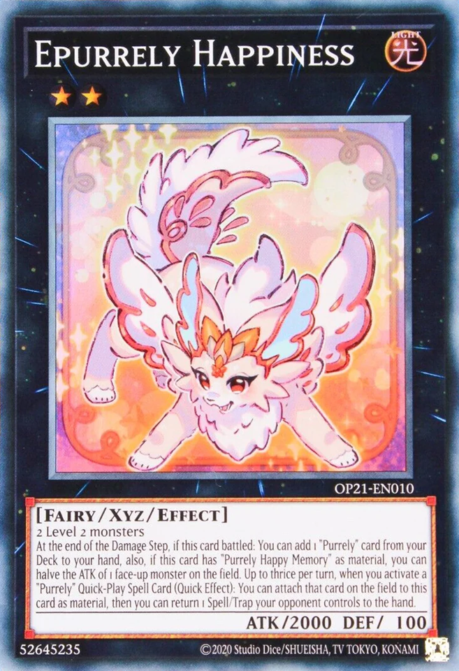 Epurrely Happiness [OP21-EN010] Super Rare | Jomio and Rueliete's Cards and Comics