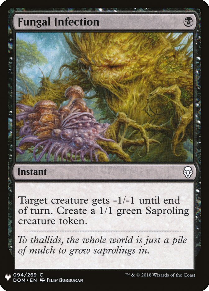 Fungal Infection [Mystery Booster] | Jomio and Rueliete's Cards and Comics