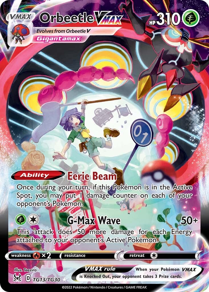 Orbeetle VMAX (TG13/TG30) [Sword & Shield: Lost Origin] | Jomio and Rueliete's Cards and Comics