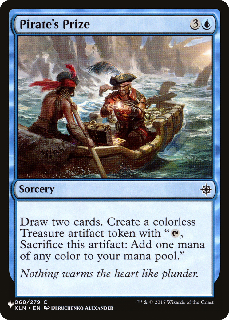 Pirate's Prize [The List] | Jomio and Rueliete's Cards and Comics