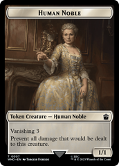 Human Noble // Clue (0022) Double-Sided Token [Doctor Who Tokens] | Jomio and Rueliete's Cards and Comics