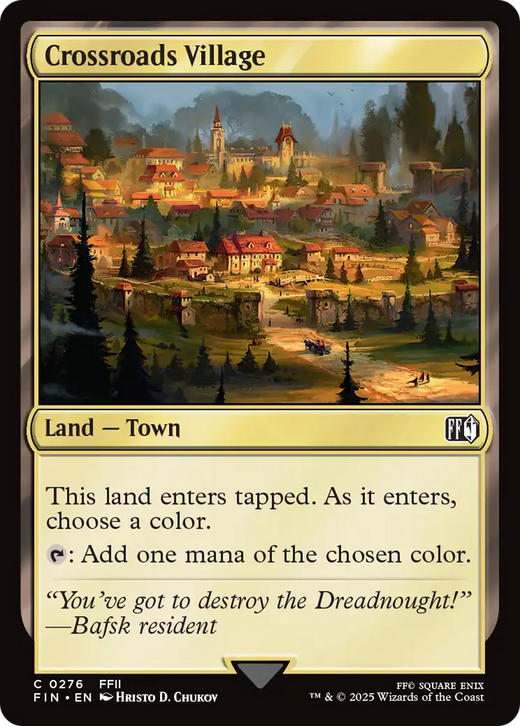 Crossroads Village [FINAL FANTASY] | Jomio and Rueliete's Cards and Comics