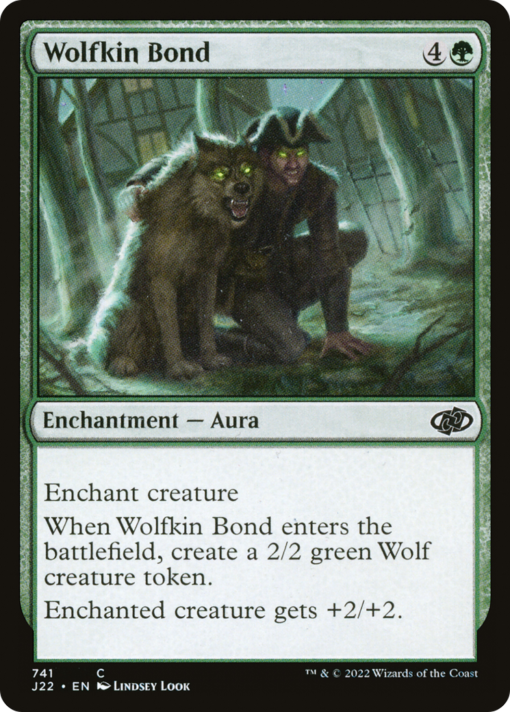Wolfkin Bond [Jumpstart 2022] | Jomio and Rueliete's Cards and Comics