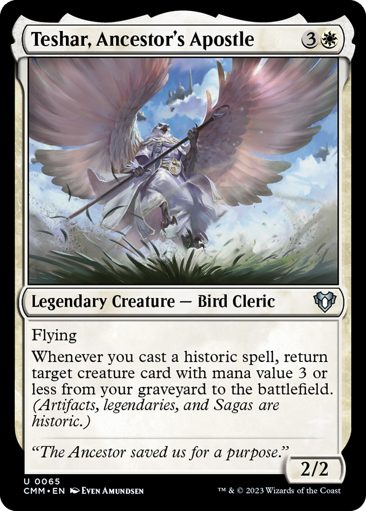 Teshar, Ancestor's Apostle [Commander Masters] | Jomio and Rueliete's Cards and Comics