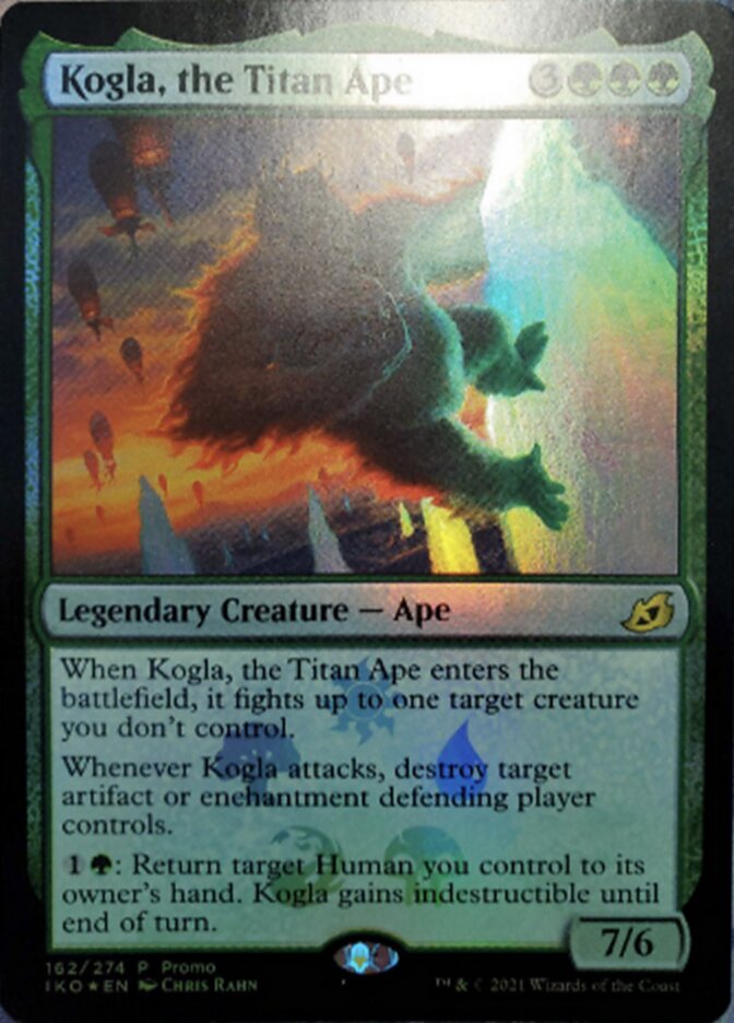 Kogla, the Titan Ape [Resale Promos] | Jomio and Rueliete's Cards and Comics