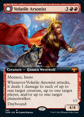 Volatile Arsonist // Dire-Strain Anarchist (Extended Art) [Innistrad: Crimson Vow] | Jomio and Rueliete's Cards and Comics