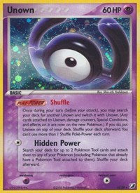 Unown (H) (H/28) [EX: Unseen Forces] | Jomio and Rueliete's Cards and Comics