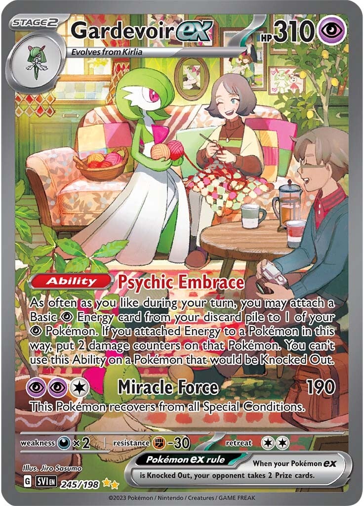 Gardevoir ex (245/198) [Scarlet & Violet: Base Set] | Jomio and Rueliete's Cards and Comics