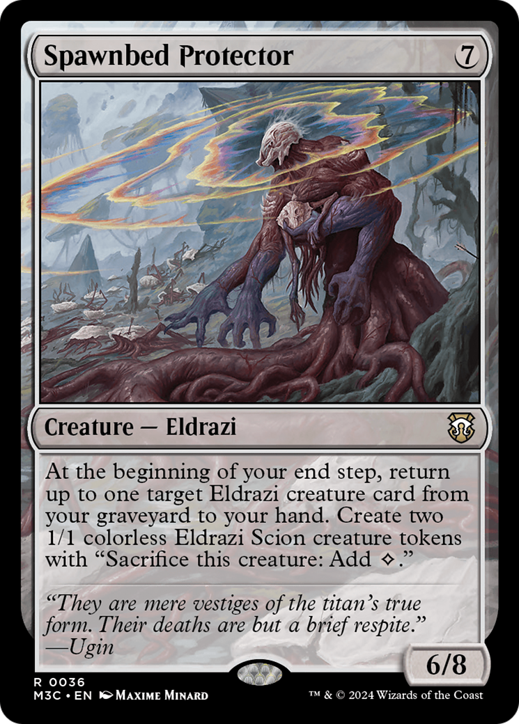 Spawnbed Protector (Ripple Foil) [Modern Horizons 3 Commander] | Jomio and Rueliete's Cards and Comics