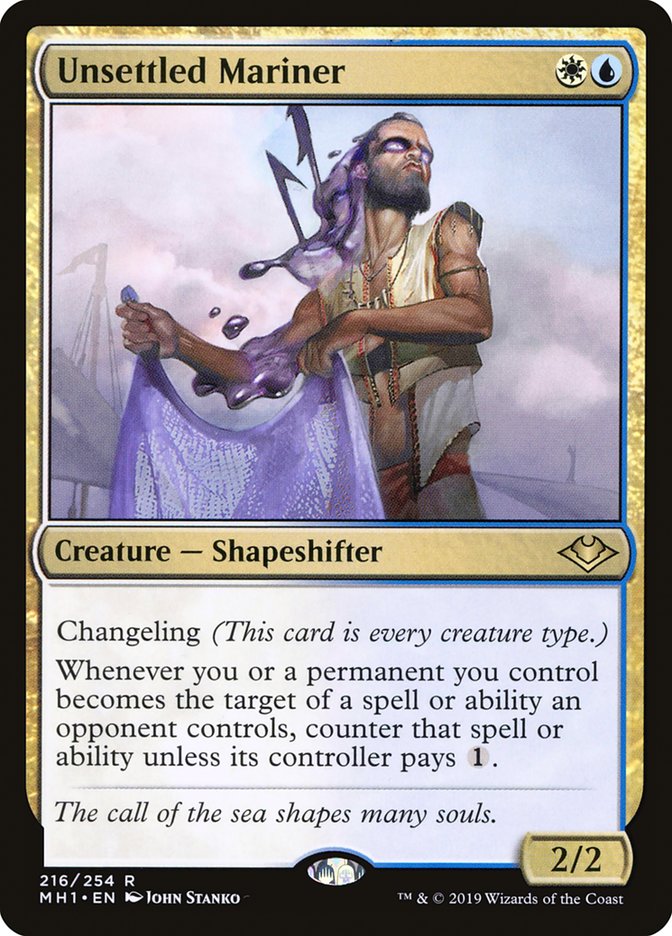 Unsettled Mariner [Modern Horizons] | Jomio and Rueliete's Cards and Comics