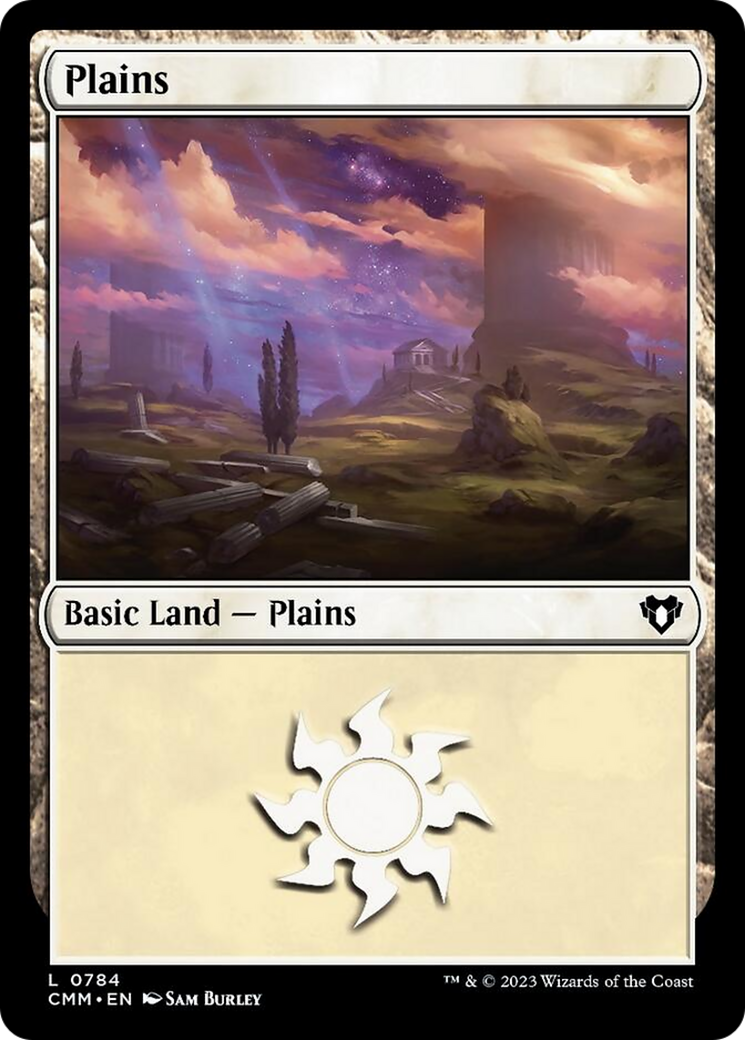 Plains (784) [Commander Masters] | Jomio and Rueliete's Cards and Comics