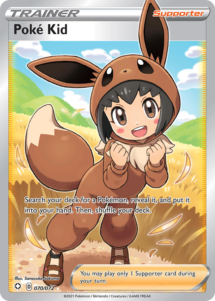 Poke Kid (070/072) [Sword & Shield: Shining Fates] | Jomio and Rueliete's Cards and Comics