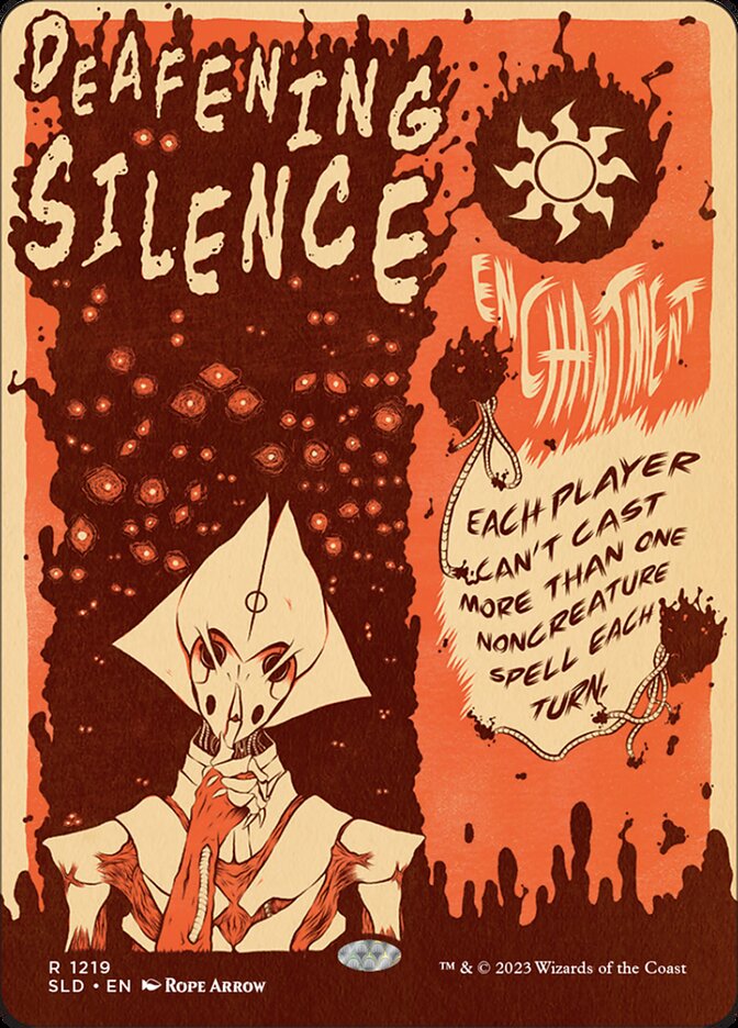 Deafening Silence [Secret Lair Drop Series] | Jomio and Rueliete's Cards and Comics