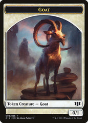 Wurm (033/036) // Goat Double-Sided Token [Commander 2014 Tokens] | Jomio and Rueliete's Cards and Comics