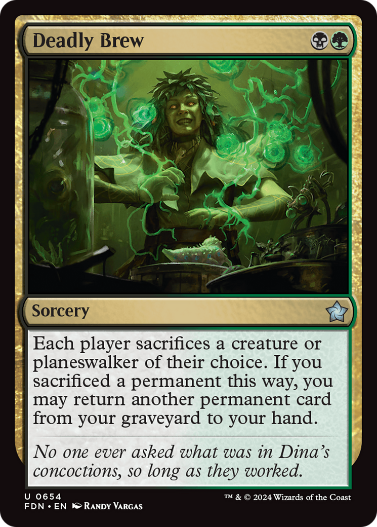 Deadly Brew [Foundations] | Jomio and Rueliete's Cards and Comics