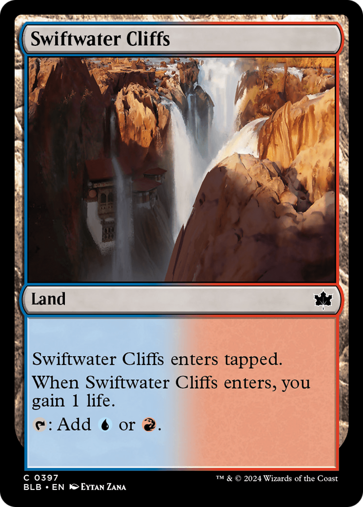 Swiftwater Cliffs [Bloomburrow] | Jomio and Rueliete's Cards and Comics