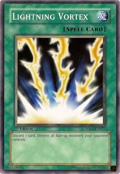 Lightning Vortex [5DS1-EN027] Common | Jomio and Rueliete's Cards and Comics