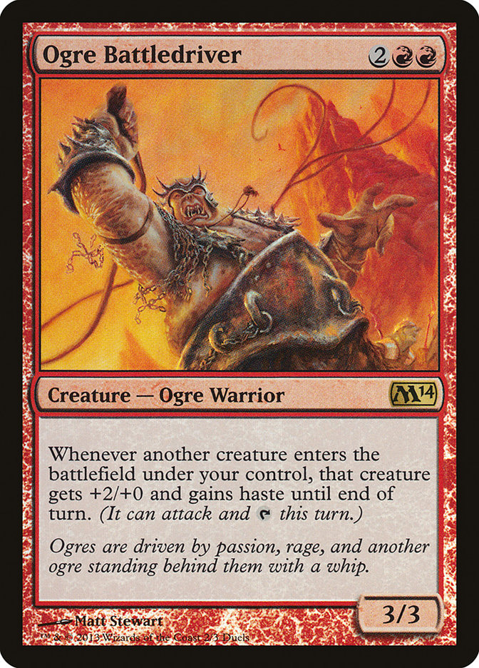 Ogre Battledriver (Duels of the Planeswalkers Promos) [Duels of the Planeswalkers Promos 2013] | Jomio and Rueliete's Cards and Comics