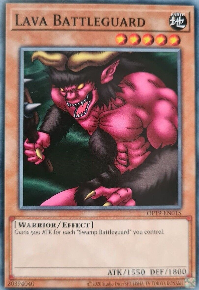 Lava Battleguard [OP19-EN015] Common | Jomio and Rueliete's Cards and Comics