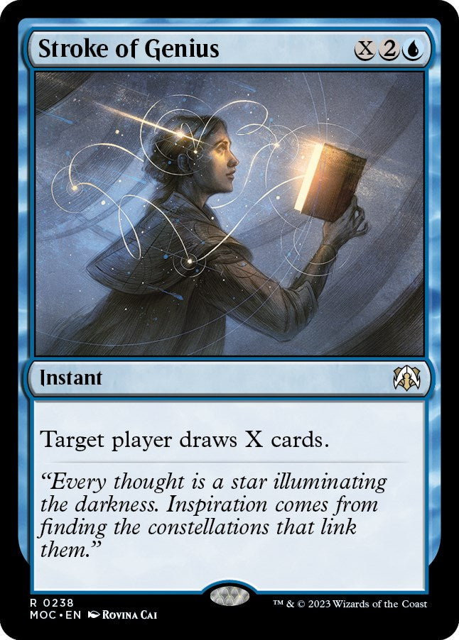 Stroke of Genius [March of the Machine Commander] | Jomio and Rueliete's Cards and Comics