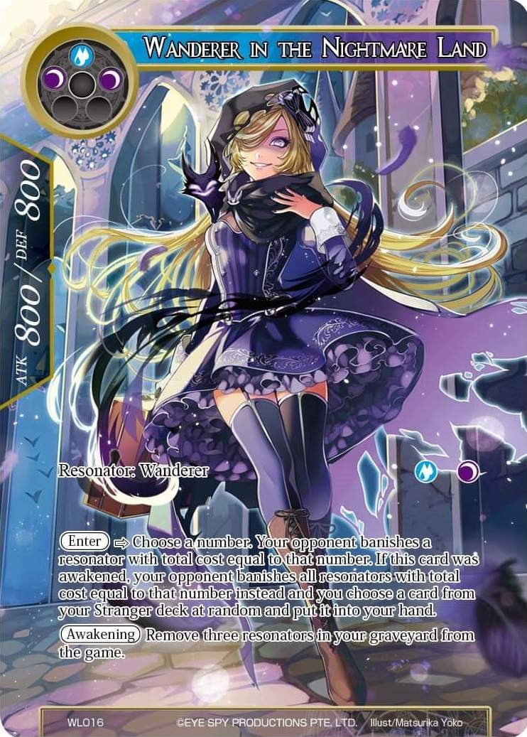 Wanderer in the Nightmare Land (WL016) [Promo Cards] | Jomio and Rueliete's Cards and Comics