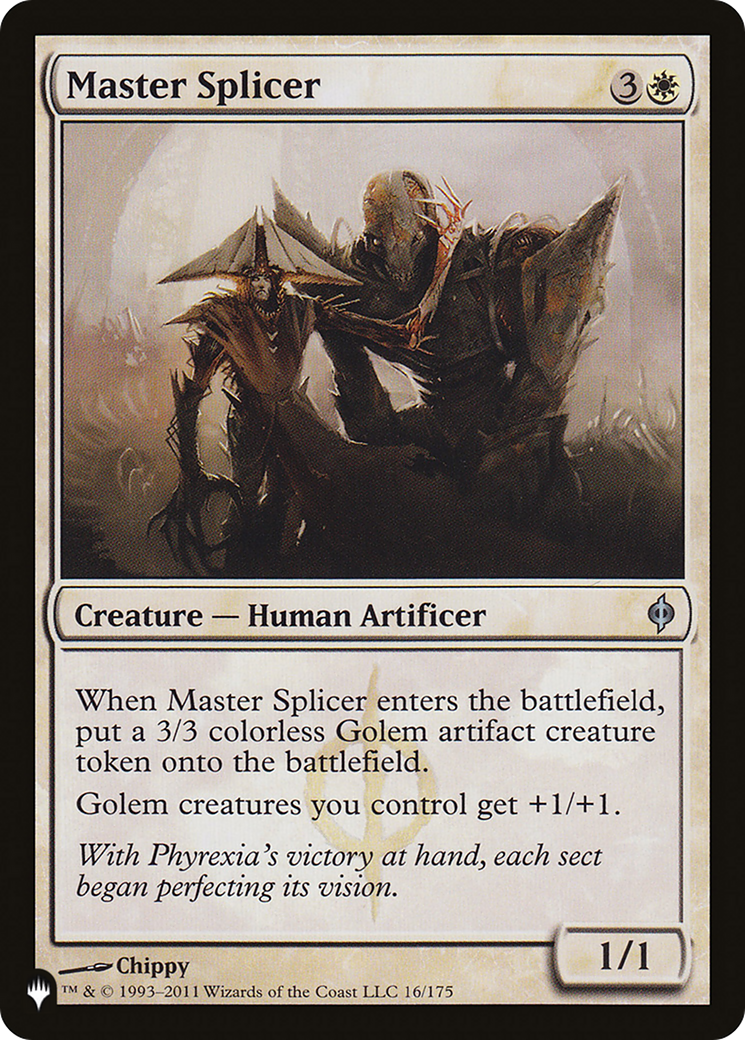 Master Splicer [The List] | Jomio and Rueliete's Cards and Comics