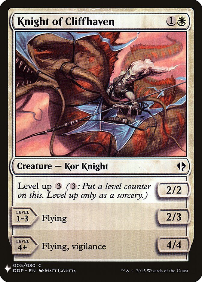 Knight of Cliffhaven [Mystery Booster] | Jomio and Rueliete's Cards and Comics