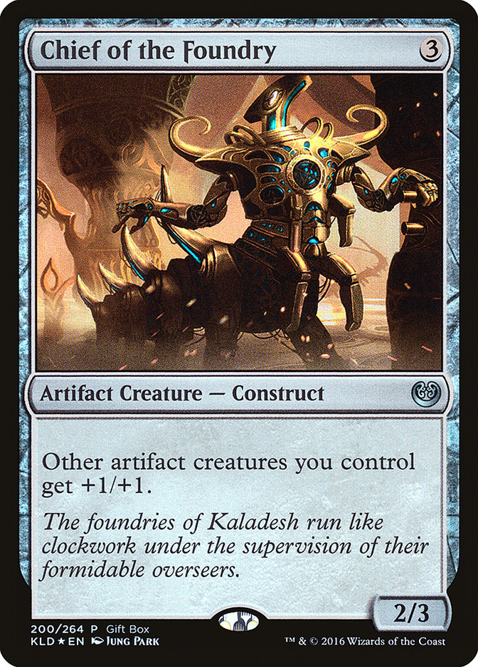 Chief of the Foundry (Gift Pack) [Kaladesh Promos] | Jomio and Rueliete's Cards and Comics