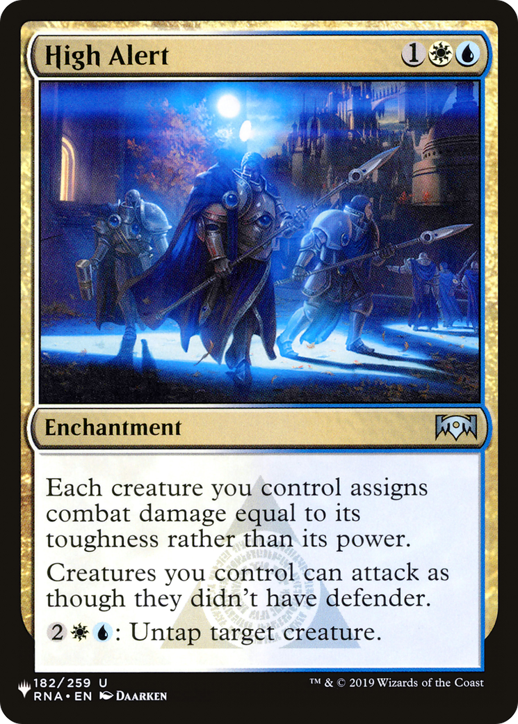 High Alert [The List] | Jomio and Rueliete's Cards and Comics