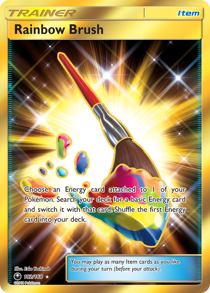 Rainbow Brush (182/168) [Sun & Moon: Celestial Storm] | Jomio and Rueliete's Cards and Comics
