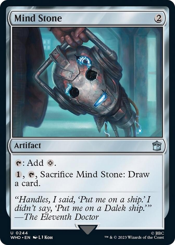 Mind Stone [Doctor Who] | Jomio and Rueliete's Cards and Comics