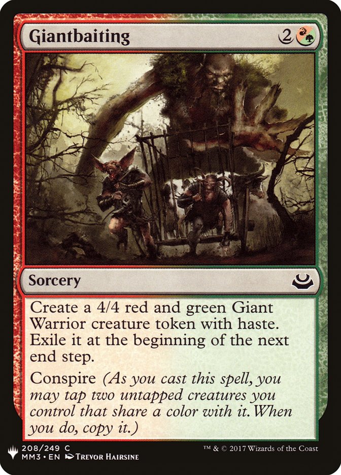 Giantbaiting [Mystery Booster] | Jomio and Rueliete's Cards and Comics