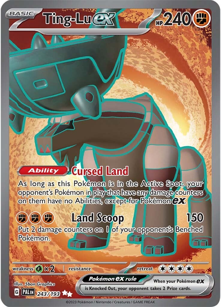 Ting-Lu ex (243/193) [Scarlet & Violet: Paldea Evolved] | Jomio and Rueliete's Cards and Comics