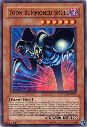 Toon Summoned Skull [RP01-EN064] Common | Jomio and Rueliete's Cards and Comics