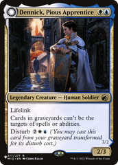 Dennick, Pious Apprentice // Dennick, Pious Apparition [Secret Lair: From Cute to Brute] | Jomio and Rueliete's Cards and Comics