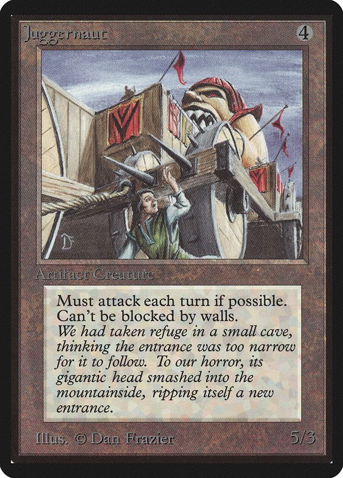 Juggernaut [Beta Edition] | Jomio and Rueliete's Cards and Comics
