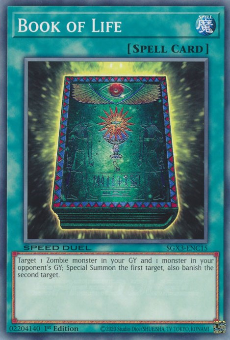 Book of Life [SGX3-ENC15] Common | Jomio and Rueliete's Cards and Comics